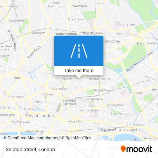 Shipton Street map