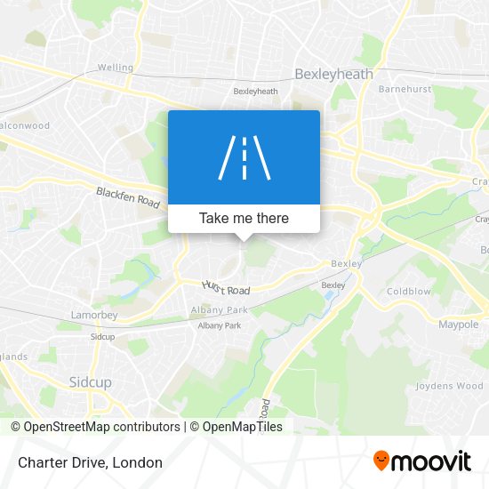 Charter Drive map