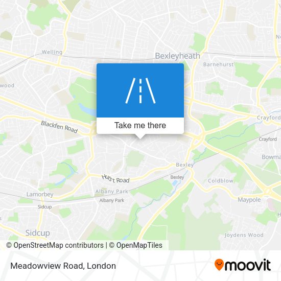 Meadowview Road map