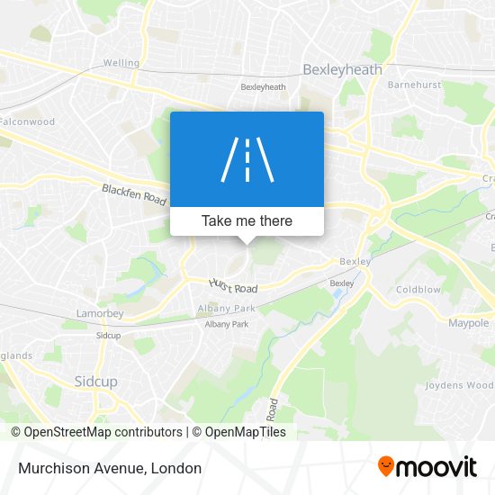 Murchison Avenue map
