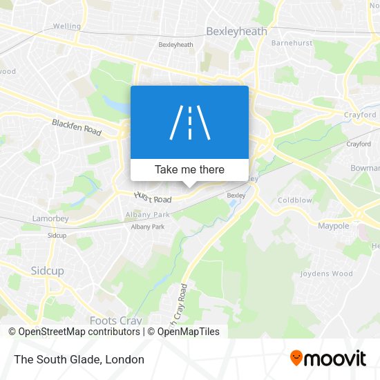 The South Glade map