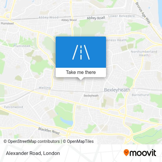 Alexander Road map