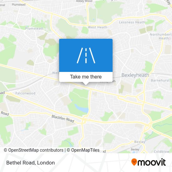 Bethel Road map
