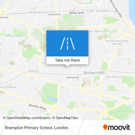 Brampton Primary School map