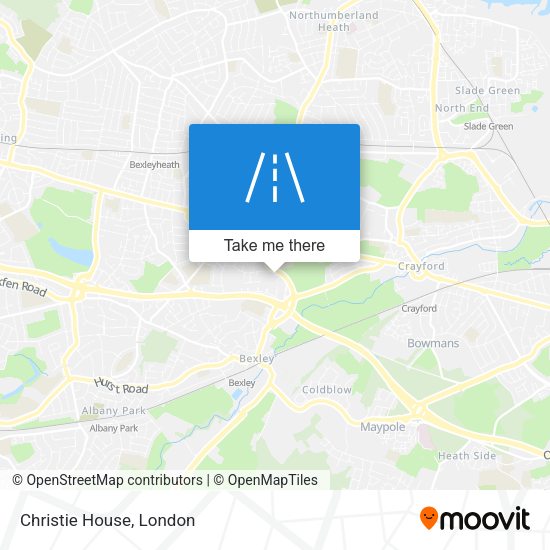 Christie House map