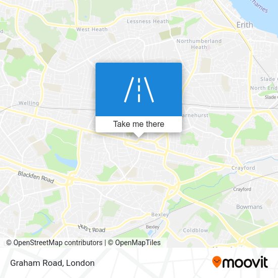 Graham Road map