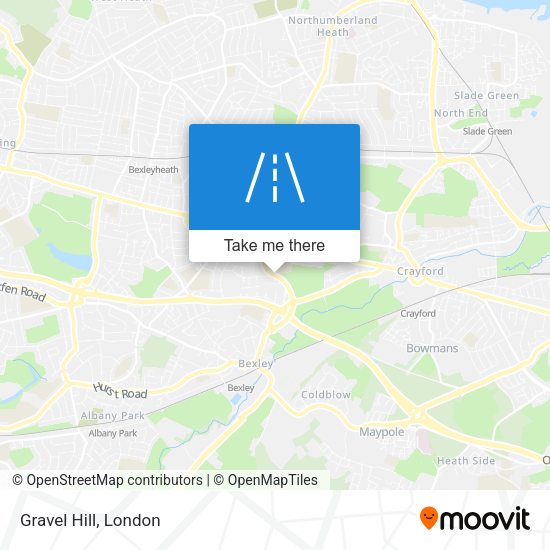 Gravel Hill map
