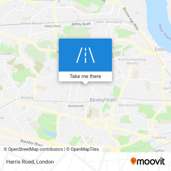 Harris Road map