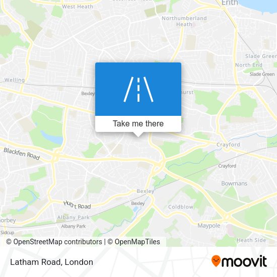 Latham Road map