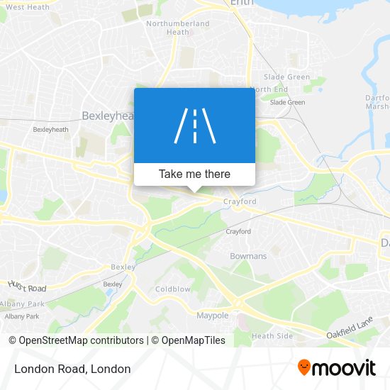 London Road map