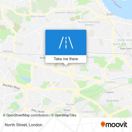 North Street map