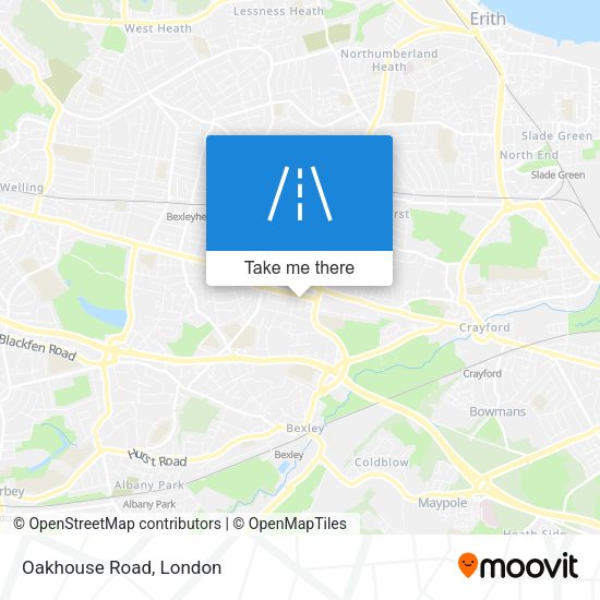 Oakhouse Road map