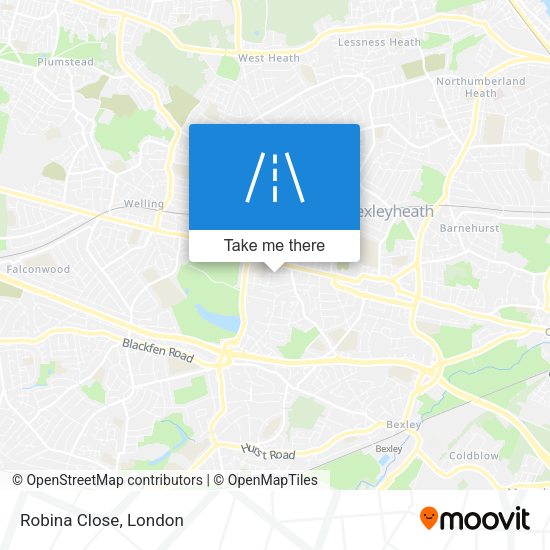 Robina Close map