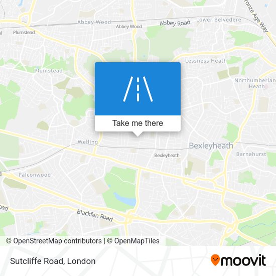 Sutcliffe Road map