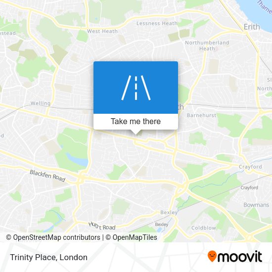 Trinity Place map