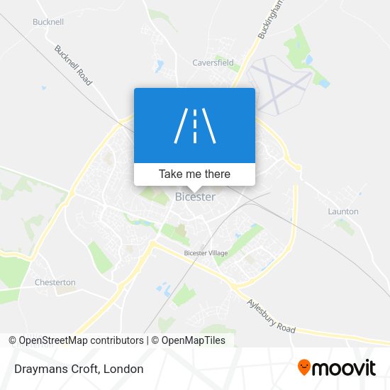 Draymans Croft map