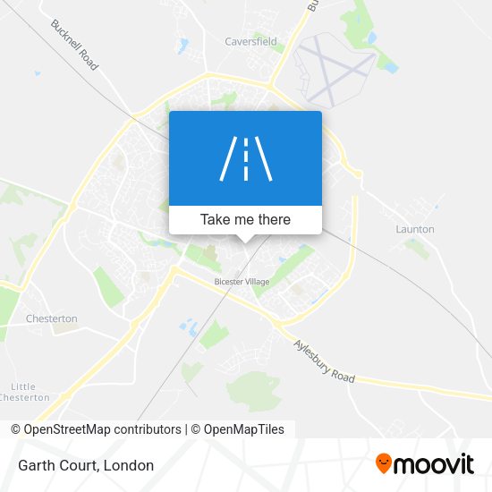 Garth Court map