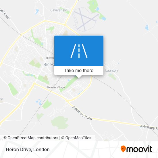 Heron Drive map