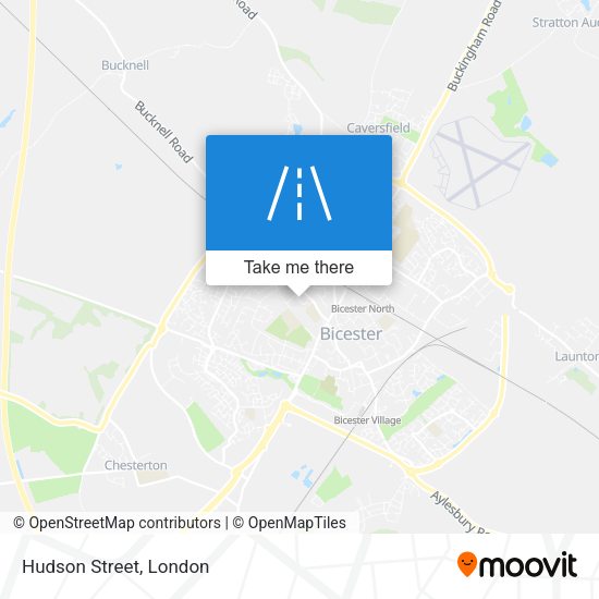 Hudson Street map