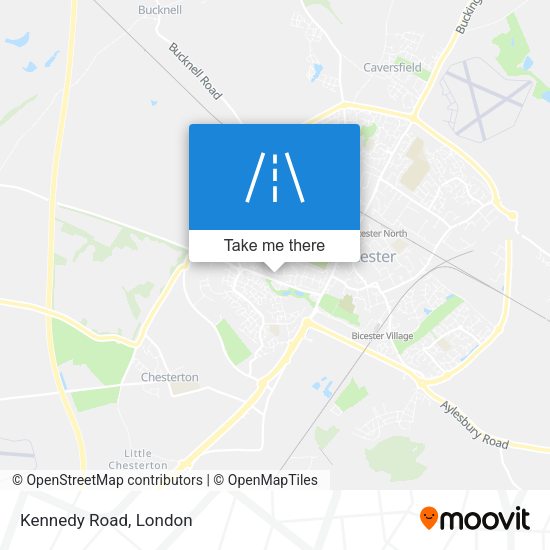 Kennedy Road map