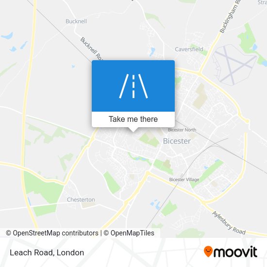Leach Road map