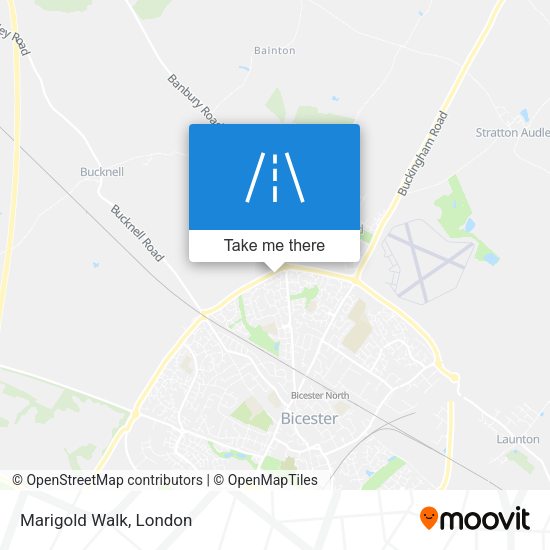 Marigold Walk map