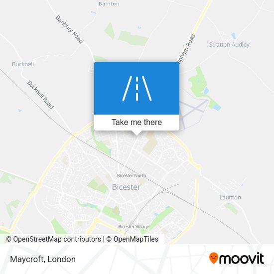 Maycroft map