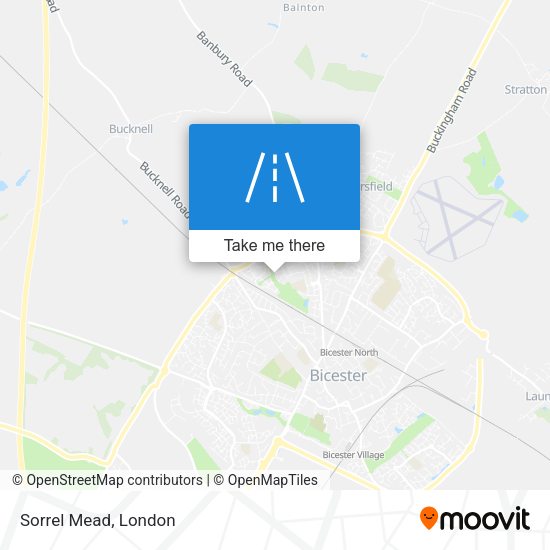 Sorrel Mead map