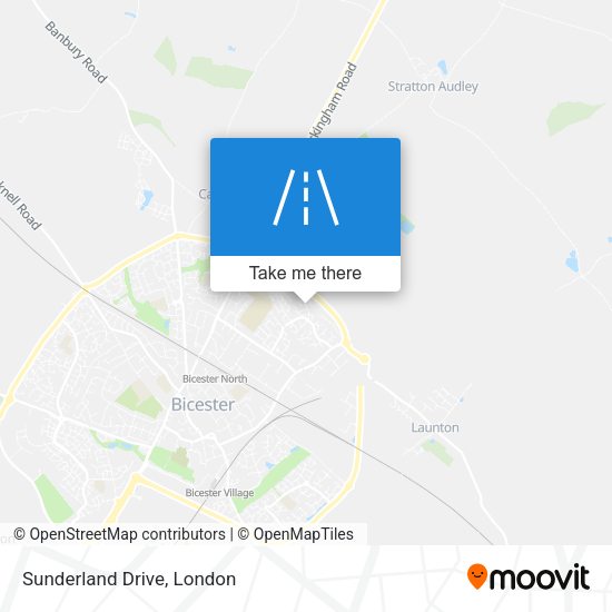 Sunderland Drive map