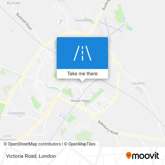 Victoria Road map