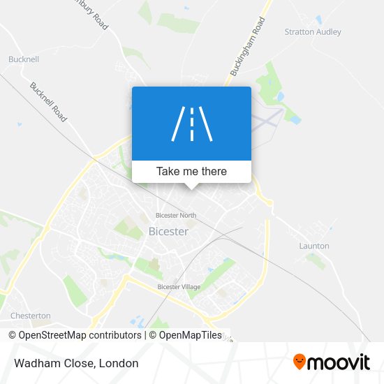 Wadham Close map