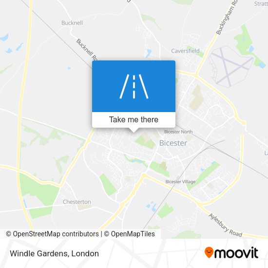 Windle Gardens map