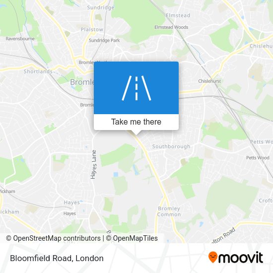 Bloomfield Road map