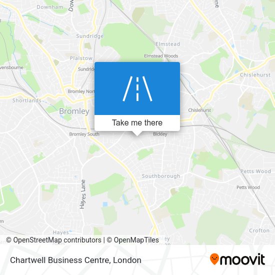 Chartwell Business Centre map