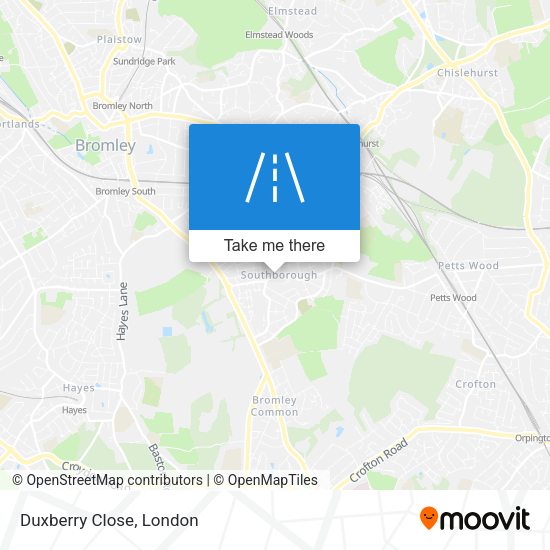 Duxberry Close map