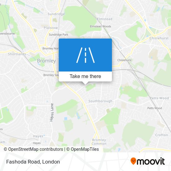 Fashoda Road map