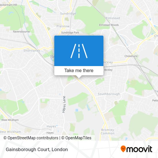 Gainsborough Court map
