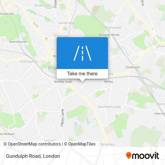 Gundulph Road map