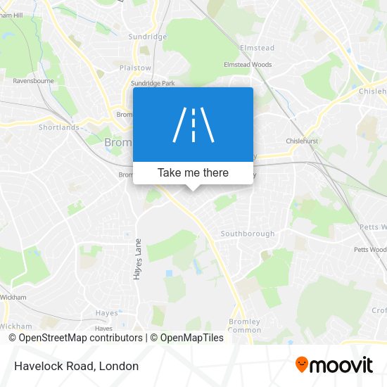 Havelock Road map