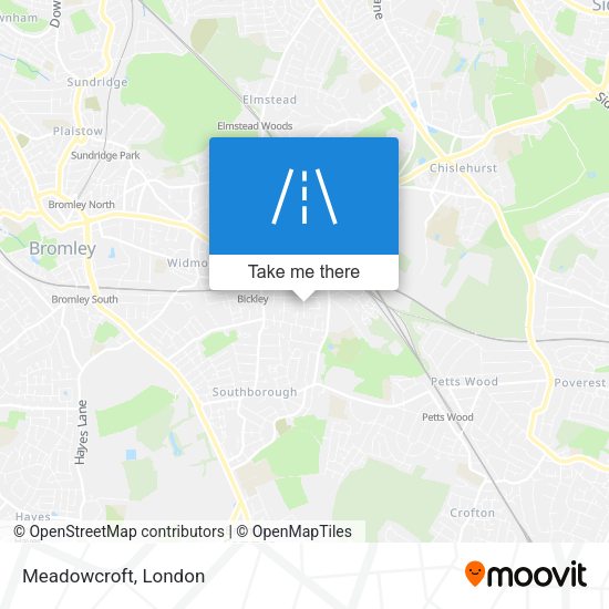 Meadowcroft map
