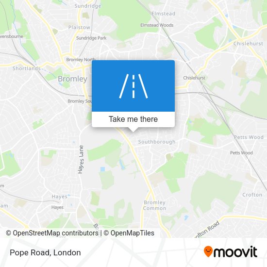 Pope Road map