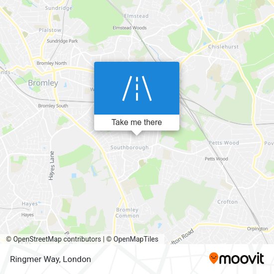 Ringmer Way map