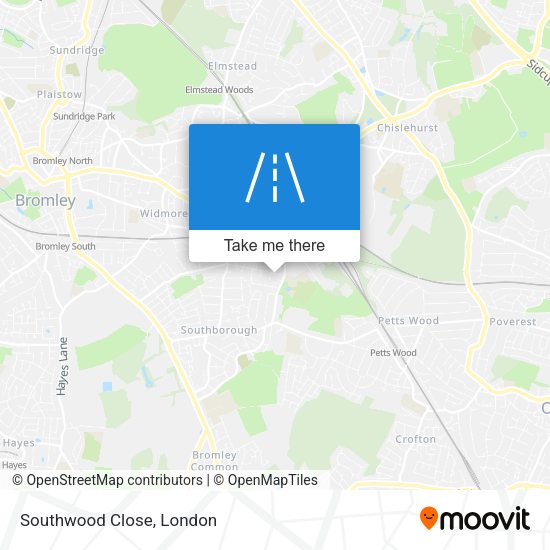 Southwood Close map