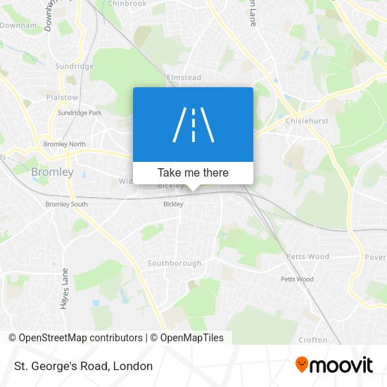 St. George's Road map