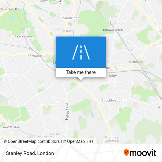 Stanley Road map