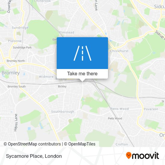 Sycamore Place map