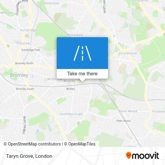 Taryn Grove map