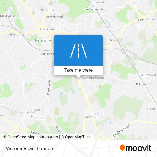 Victoria Road map