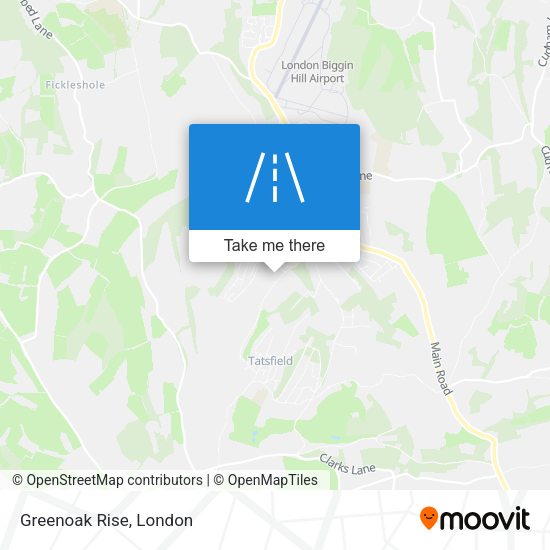 Greenoak Rise map