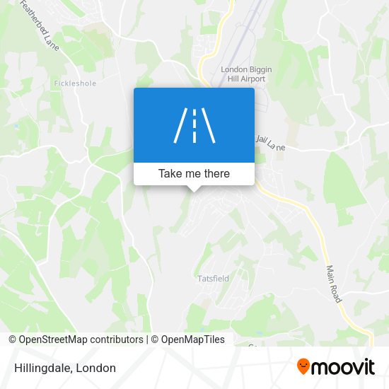 Hillingdale map